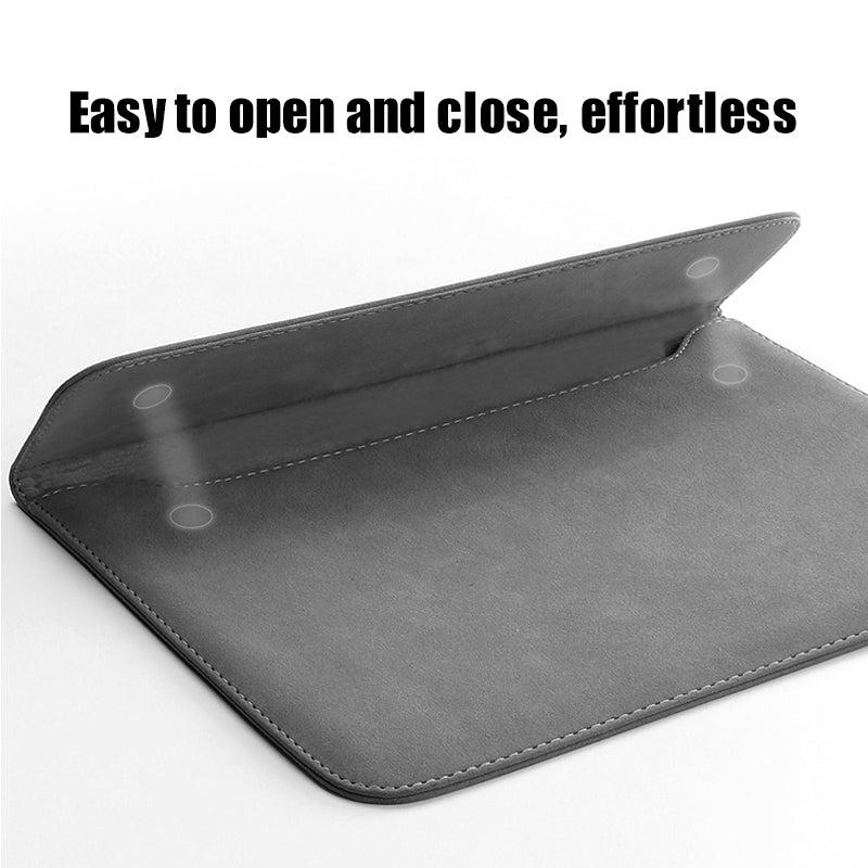 Premium Velvet Laptop Sleeve With Power Pouch