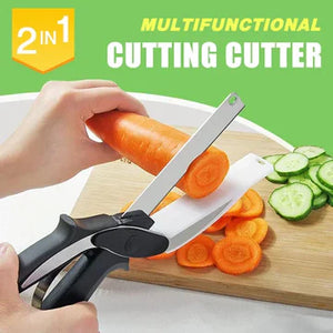 Clever Cutter 2 in 1 Kitchen Knife & Cutting Board